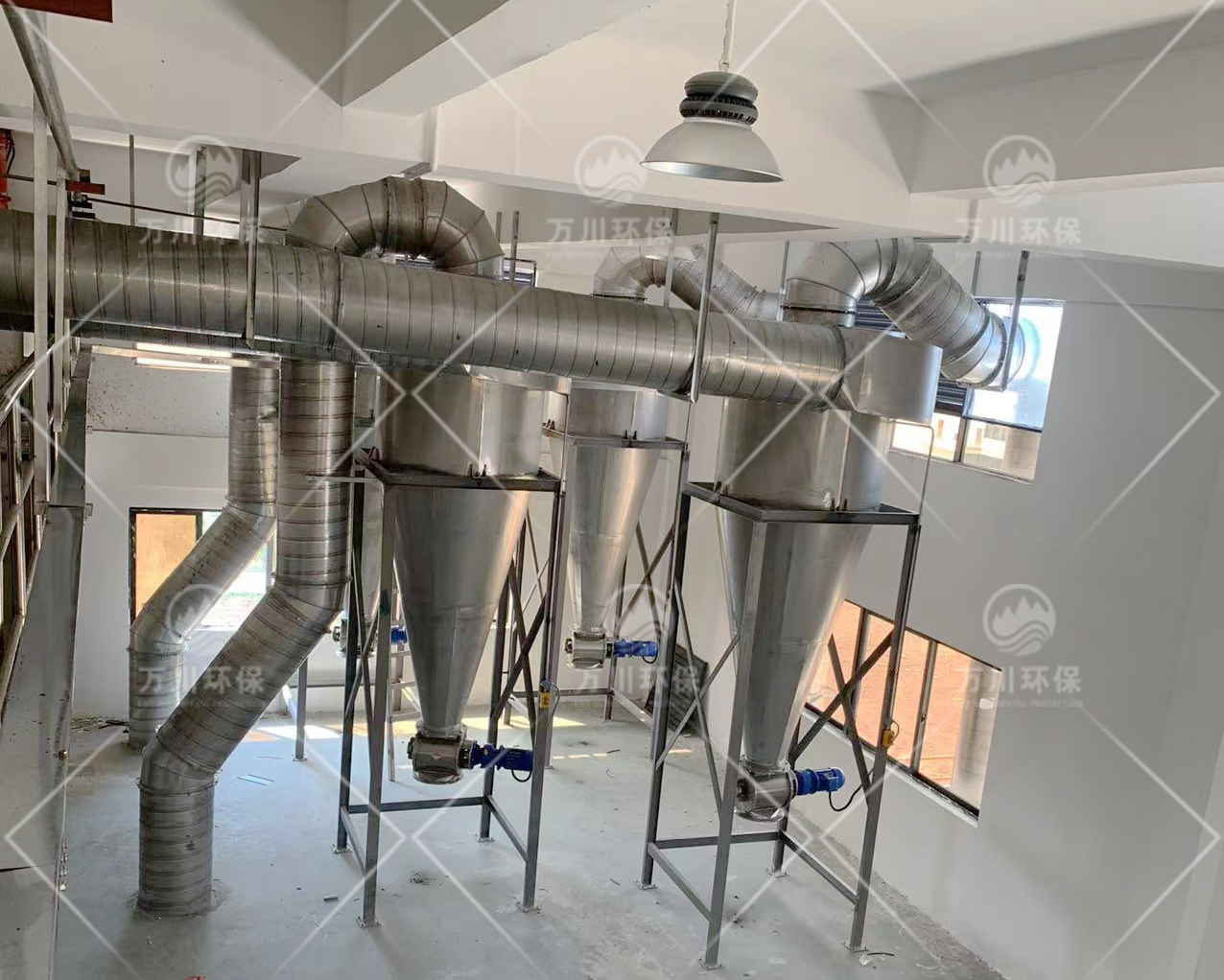 旋風(fēng)除塵器適合哪些工況進(jìn)行除塵？